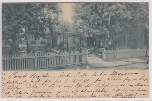 901791 Ak Berlin Paulsborn am Grunewaldsee 1901