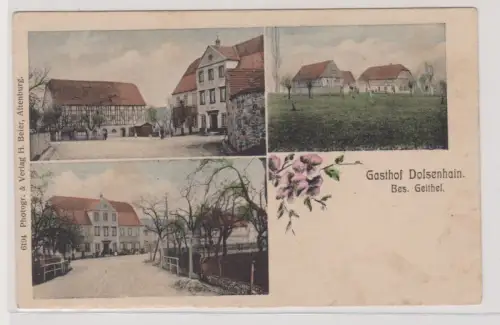 99189 AK Gasthof Dolsenhain, Bes. Geithel, Straßenansichten 