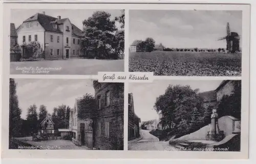 44503 Mehrbild Ak Gruß aus Kössuln Gasthof zur Zufriedenheit usw. um 1940