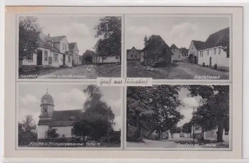 08888 Mehrbild Ak Gruß aus Thüssdorf Gasthof zur Linde zur Linde usw. um 1940