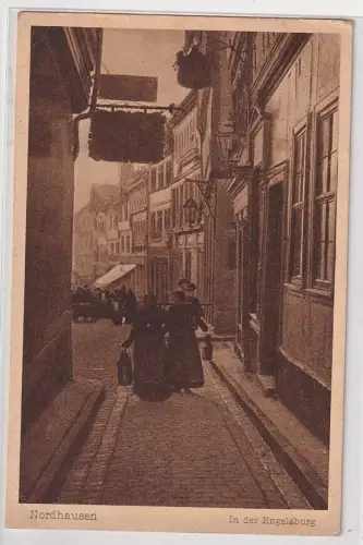 80061 AK Nordhausen - In der Engelsburg, Straßenansicht 1934