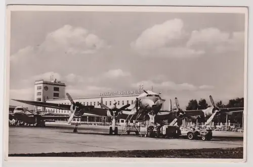 900655 Foto AK Frankfurt am Main - Flughafen Rhein-Main 1954