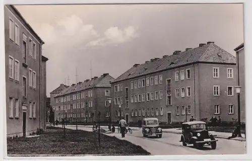 75718 AK Hoyerswerda August-Bebel-Straße - Wojerecy August-Bebelowa 1959