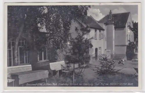 907860 AK Sommerfrische Müllers Ruh Friedrichs-Tanneck bei Eisenberg Thür. 1941