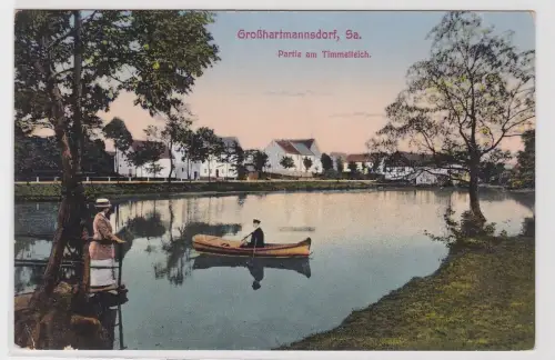 39940 AK Großhartmannsdorf - Partie am Timmelteich 
