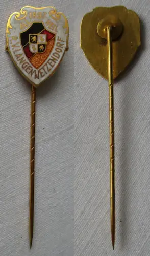 Abzeichen Ehrennadel R. V. Radverein Langenwetzendorf 1897 All heil (148767)