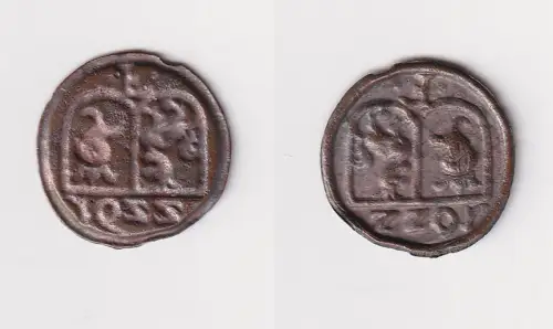 Kipperpfennig Silber Münze Brandenburg Preussen Frankfurt Oder 1622 ss (110802)