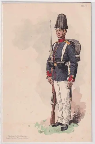 03080 Künstler Ak Regiments Postkarten Nr.197/6 um 1915