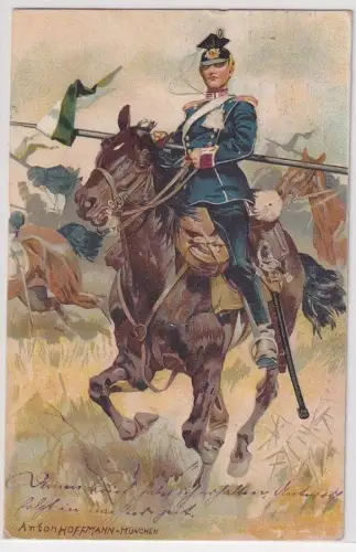 37303 Ak Deutsche Armee Künstler Postkarten Reiter Chemnitz 1912