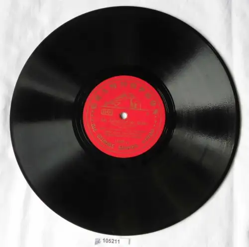 105211 Schellackplatte Grammophon "Am Abend auf der Heide" Foxtrot