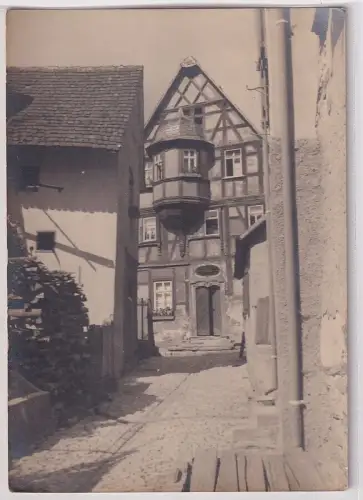 60948 Foto Ak Wimpfen Fachwerkhaus mit Erker um 1930