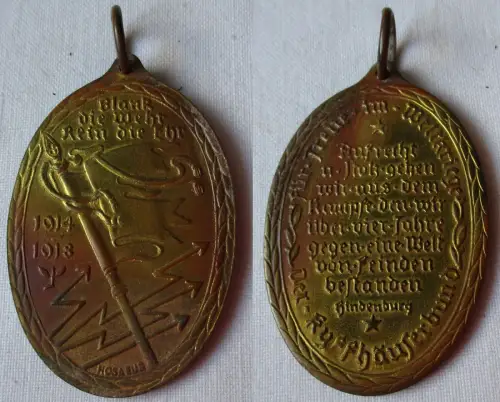 Kyffhäuser-Denkmünze für 1914/18, 1.Weltkrieg (152715)