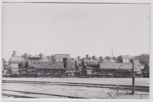 55657 Bellingrodt Foto Ak Tenderlokomotive 941598 und 87004 um 1930