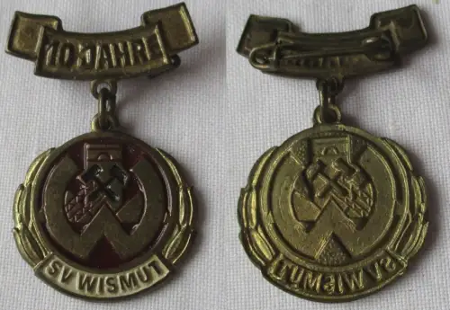 DDR Abzeichen "10 Jahre SV Wismut" Sportvereinigung Wismut (129190)