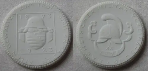 Medaille sächsischer Militär-Vereins-Bund 1923 Allen Gewalten zum Trotz (129300)