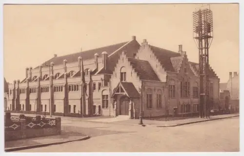 90760 Ak Stadt Brugge Stedelijke Zwemschool Keizer Karelstraat 41 um 1930