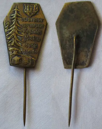 Anstecknadel Jubiläums Landwirtschaftsausstellung in Písek 1912 (111862)