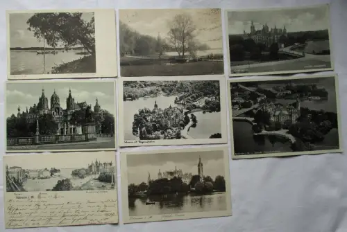 89801/8 Ak Schwerin in Mecklenburg Ortsansichten 1904-1941
