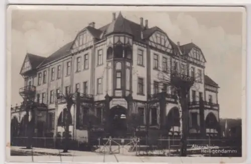 08837 Ak Ostseebad Heiligendamm - Partie am Altersheim 1931