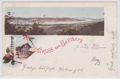 903421 Ak Gruß vom Uetliberg in der Schweiz 1901