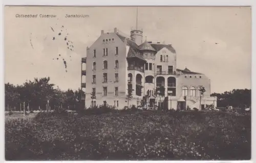 62836 Ak Ostseebad Coserow Sanatorium 1915
