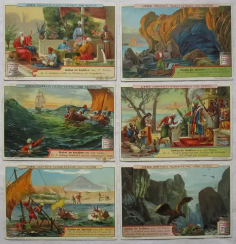 Liebigbilder Serie Nr. 473 Sindbad, der Seefahrer 1900 (4/153801)