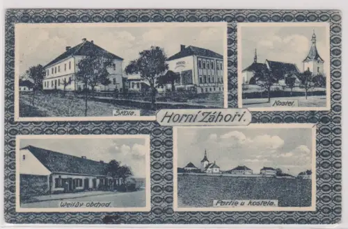 87276 Mehrbild Ak Horní Záhoří (deutsch Ober-Dreihöfen) 1930
