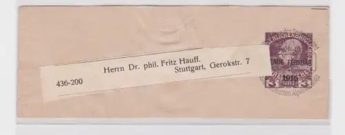 902189 Ganzsachen-Zeitungsschleife des Deutsch-Österr. Alpenverein 3 Heller
