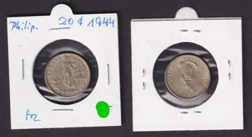 20 Centavos Münze Philippinen 1944 United States of America (160889)