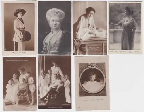 98222/7 Ak Deutscher Adel Monarchie Preussen um 1915