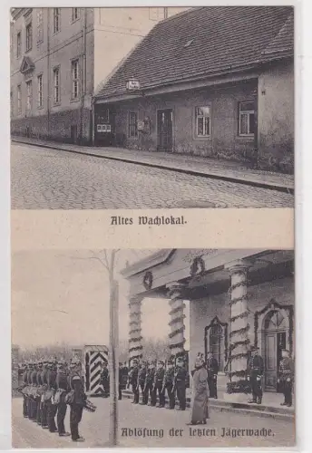 33246 Ak Zusammenkunft ehemaliger 15.Jäger in Wurzen Juni 1912