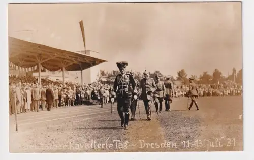 34998 Foto Ak 1.Deutscher Kavallerie Tag Dresden 11.-13.Juli 1931