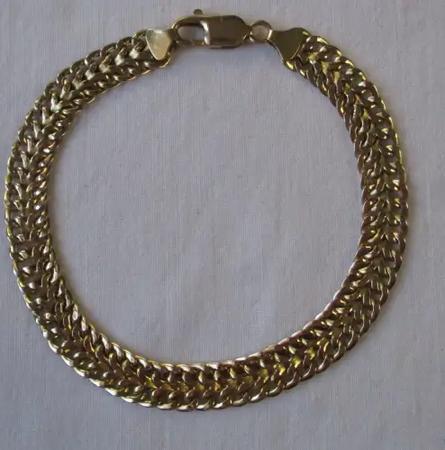 hochwertiges 585er Gold Armband Gliederarmband (101333)