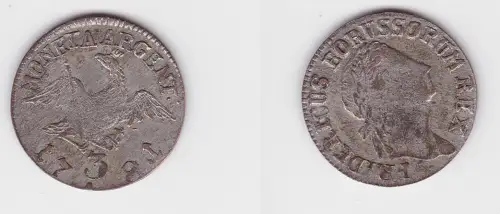 3 Kreuzer Billon Münze Preussen Friedrich II 1781 A  ss+ (171555)
