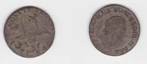 3 Groschen Münze Preußen Friedrich II 1784 E f.ss (171598)