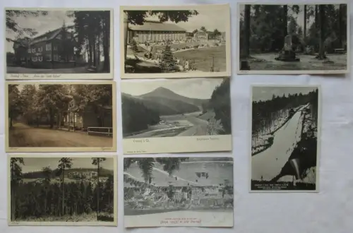 903825/8 Ak Oberhof Thüringer Wald Ortsansichten um 1930