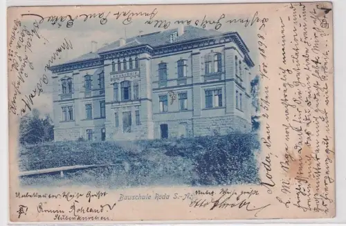 903389 Ak Bauschule Roda Sachsen Altenburg 1898
