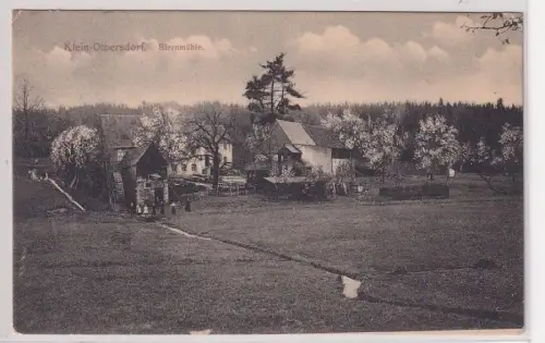 91687 Ak Klein-Olbersdorf Sternmühle 1915