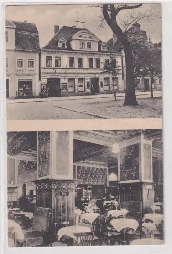 33722 Mehrbild Ak Zerbst Anhalt "Stadt Theater" Café & Restaurant 1929