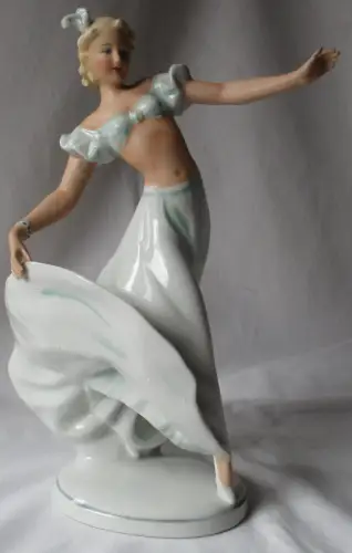 Schaubach Kunst Wallendorf Porzellan Figur Ballerina Tänzerin 1202 (111590)