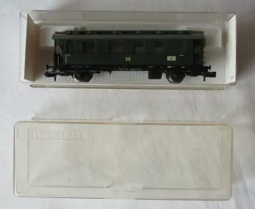 FLEISCHMANN N 8773 K Personenwagen 2. Klasse mit Traglastastabteil OVP (125846)