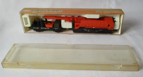 Ibertren Spur N Bauzug Kranwagen Teleskopkran mit Schutzwagen Nr. 6470 (111311)