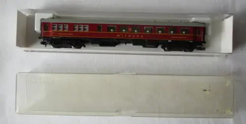 Fleischmann piccolo N 8743 K - Mitropa Speisewagen 1107 - DR - 1:160 N (110630)