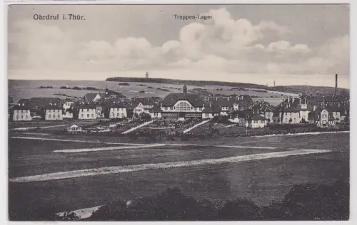 93073 Ak Ohrdruf in Thüringen - Truppen-Lager um 1930