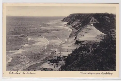 97291 Ak Ostseebad Gr. Kuhren Primorje Kaliningrad Fischerhafen Zipfelberg 1937