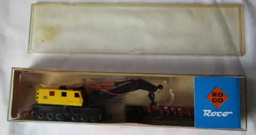 Roco 25099 Spur N Kranwagen mit Begleitwagen in OVP (158071)
