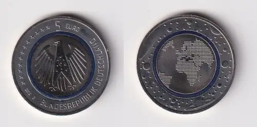5 Euro Sammlermünze Deutschland 2016 Prägeort G Blauer Planet Erde (139277)