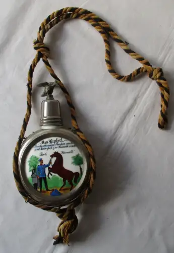 Reservistenflasche Dragoner-Regiment Manteuffel Nr. 5 Hofgeismar 1904 (134452)