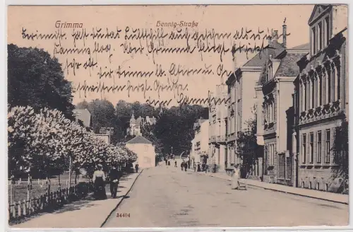 58281 Ak Grimma Hennig-Straße 1913