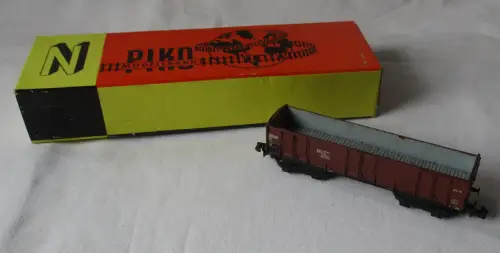 PIKO MODELLBAHN Spurweite N 5/4142-01 Hochbordwagen OOmu 47 der DR OVP (154422)
